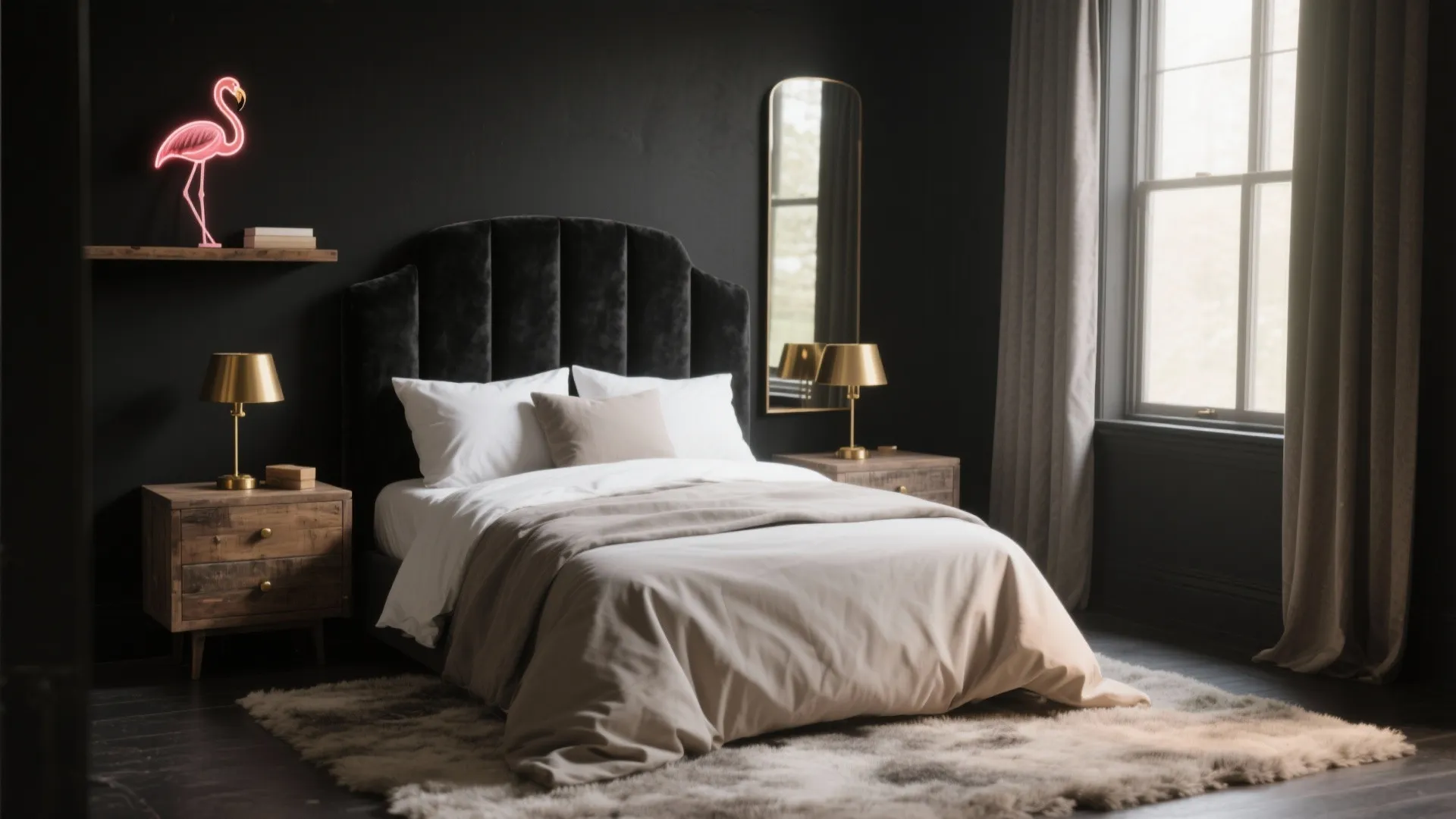 Black Bedroom Furniture Decor: 5 Stylish Ideas: Practical, cozy and bold black bedroom furniture decor tips from a pro designer