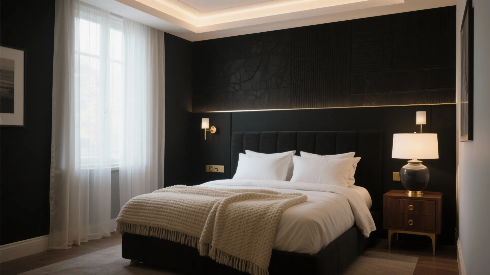 Black Bedroom Collection: 5 Bold Ideas: How to design a striking black bedroom in small spaces — five practical inspirations from a pro