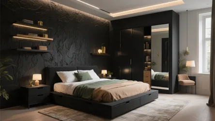 5 Black Contemporary Bedroom Furniture Ideas