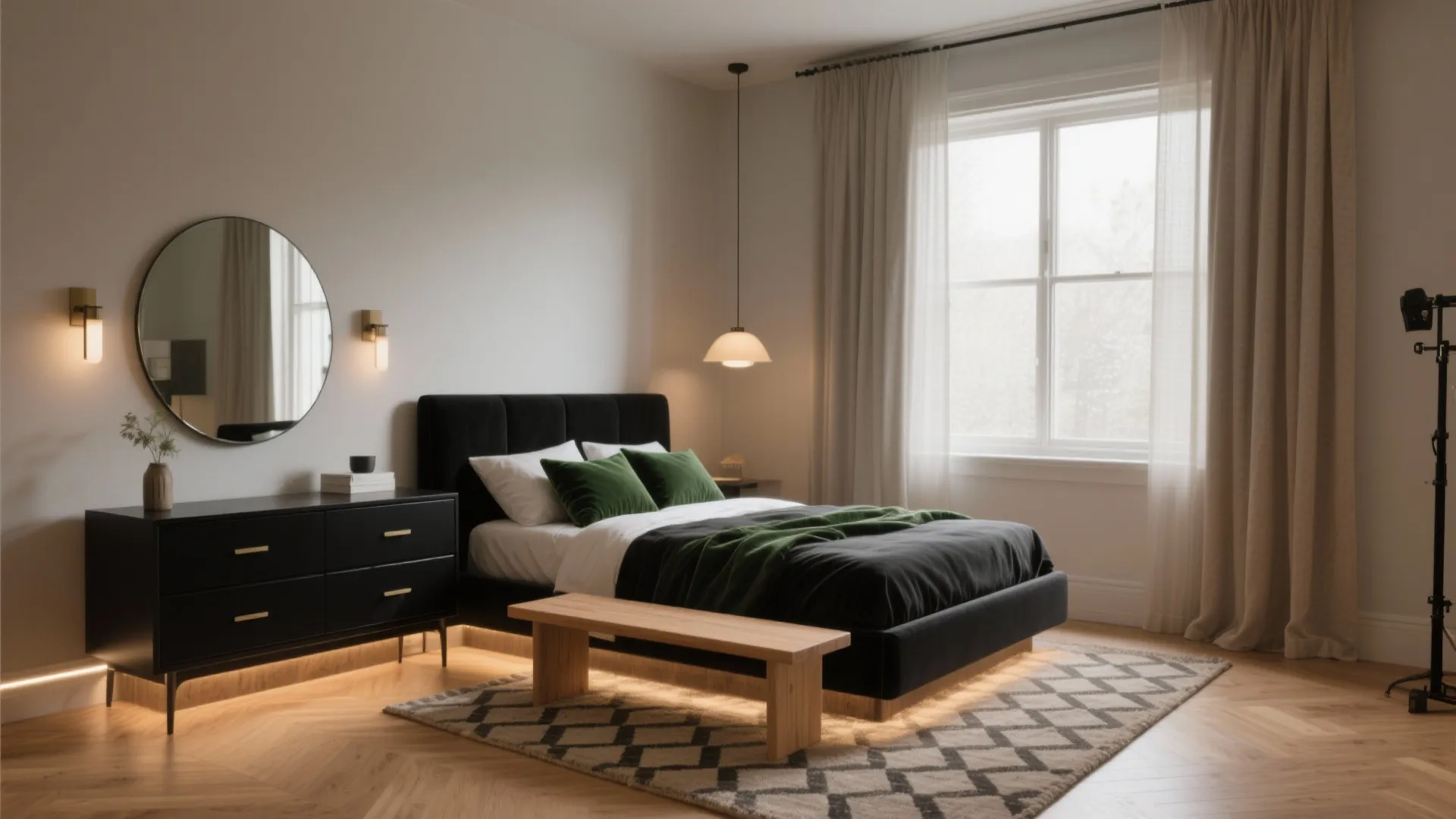 Black Full Size Bedroom Set Ideas: 5 creative ways to style a black full size bedroom set in small and medium rooms