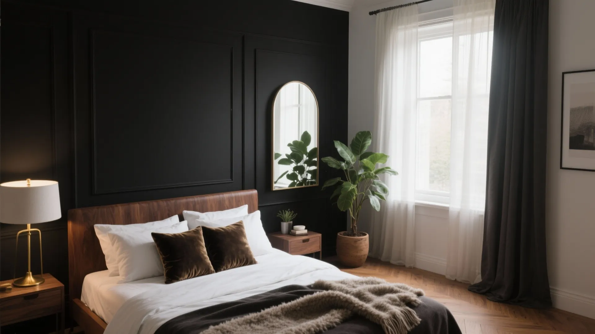 5 Bold Ideas for a Black Bedroom Suite