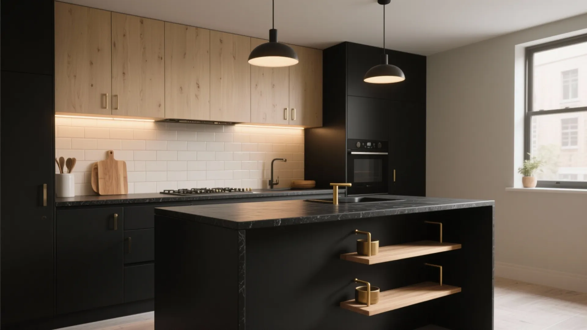 Black and Beige Kitchen: 5 Bold Ideas