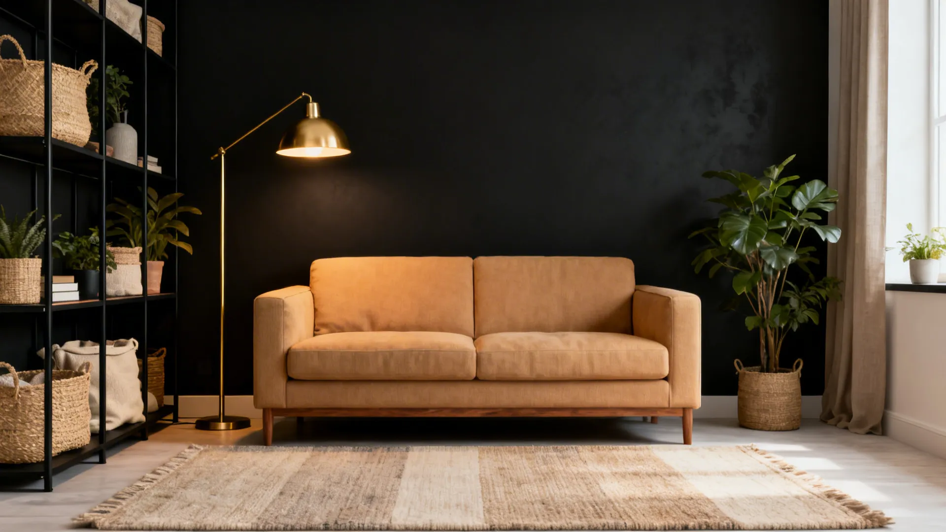 5 Black and Beige Living Room Ideas: Stylish black and beige living room ideas to make small spaces feel luxe and cozy