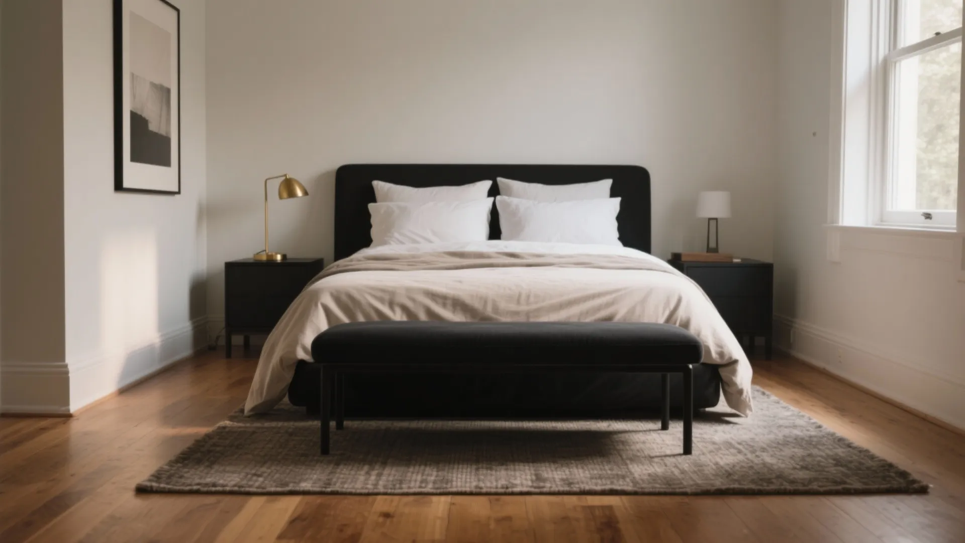 Black Bedroom Bench: 5 Creative Small-Space Ideas: How I use a black bench to upgrade styling, storage, and comfort in compact bedrooms