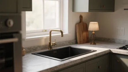 Black & Brass Kitchen Faucet Ideas — 5 Ways