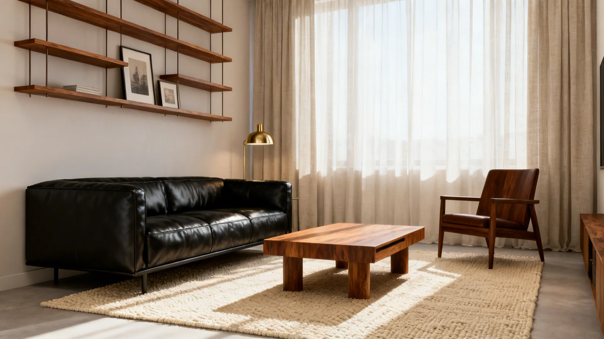 5 Black & Brown Living Room Ideas