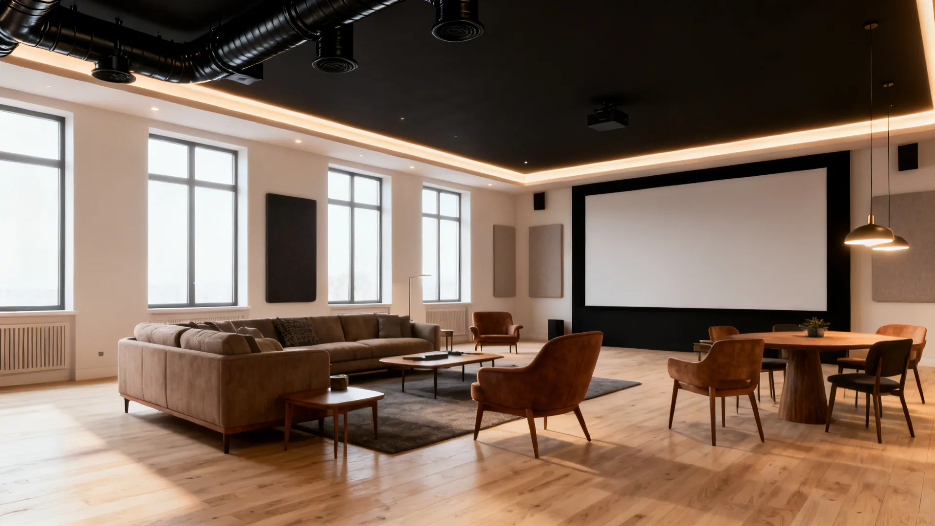 Does a Black Ceiling Make a Room Smaller?