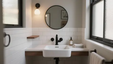 5 Small-Space Ideas for Black Centerset Bathroom Faucets