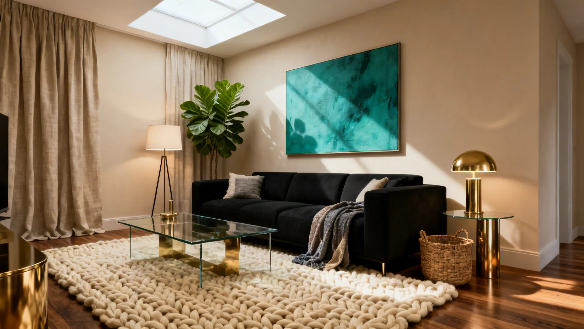 5 Living Room Ideas for Black Couches