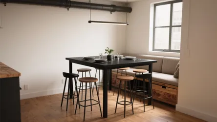 Black Counter Height Dining Sets: 5 Small-Space Inspirations
