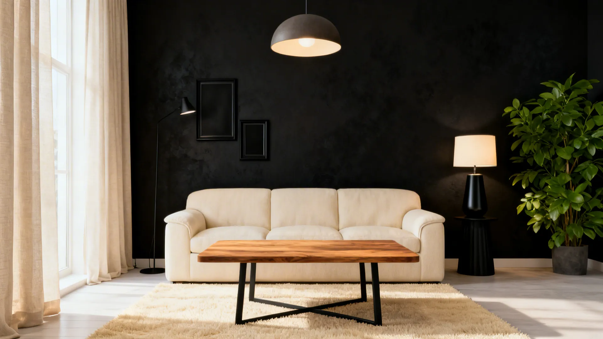 Black & Cream Living Room Ideas — 5 Inspo I Use