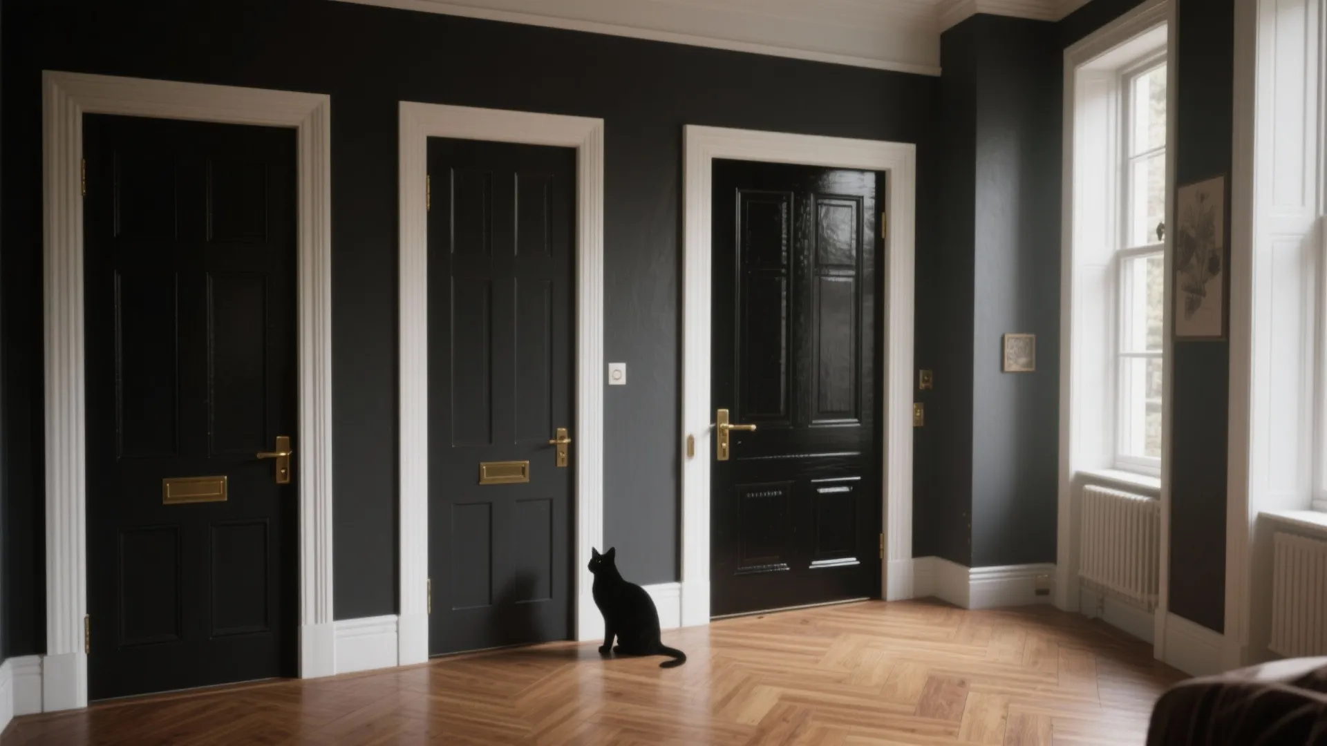 Black Interior Doors: 5 Paint Color Inspirations