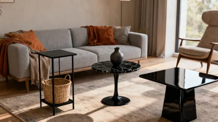 5 Living Room Black End Table Ideas