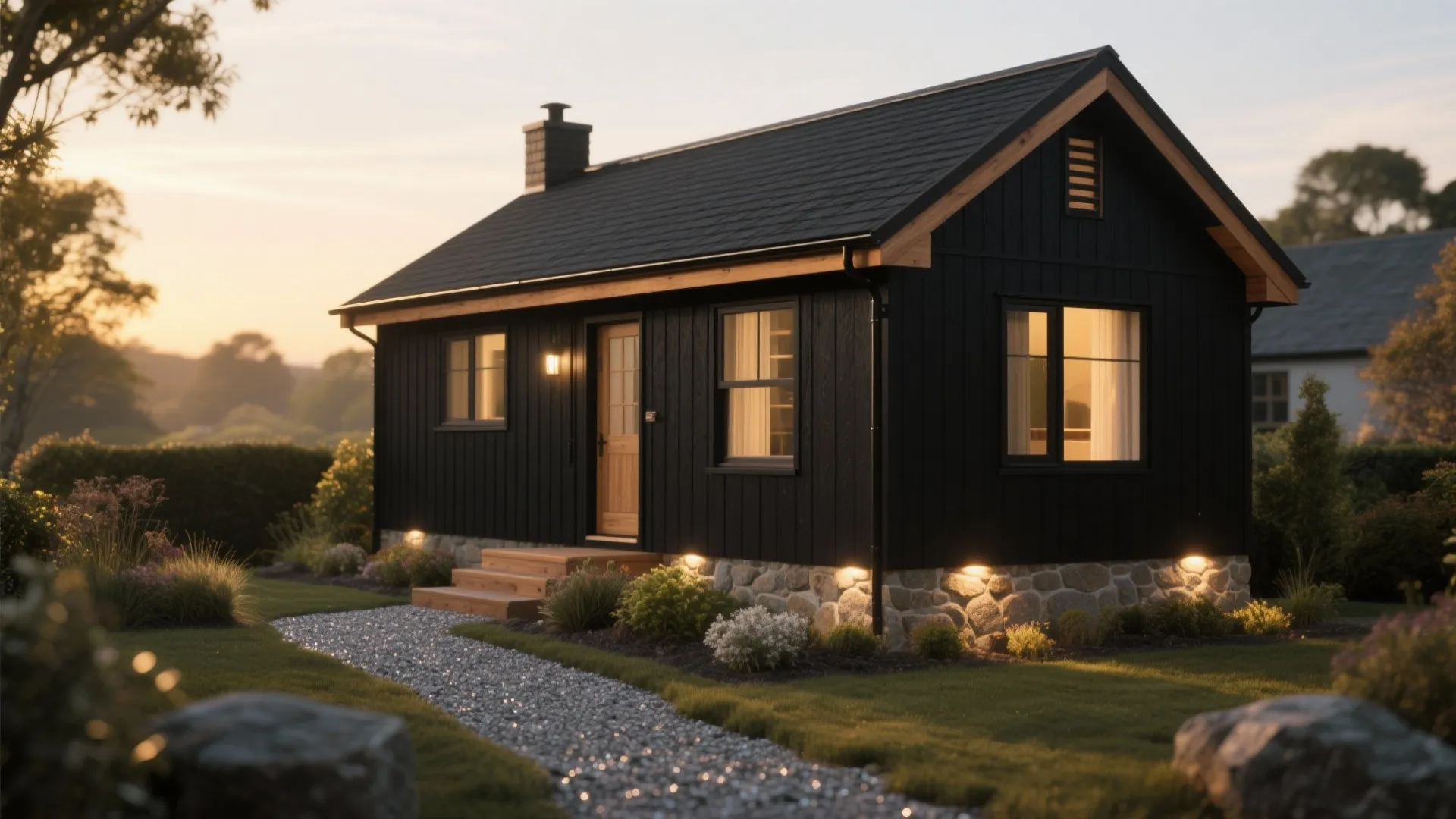 Black House Exterior Paint: 5 Inspirations: Practical ideas and pitfalls from a ten-year interior designer on using black for your home's exterior