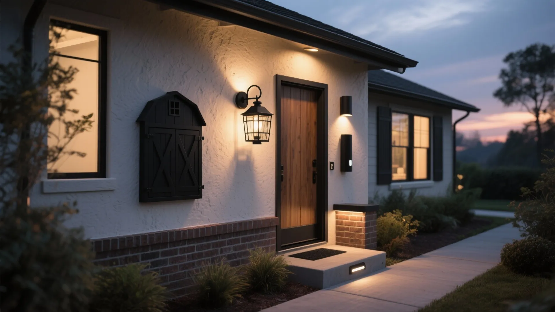 5 Black Exterior Wall Light Ideas: Small changes, big curb appeal: five stylish black exterior wall light inspirations I’ve used