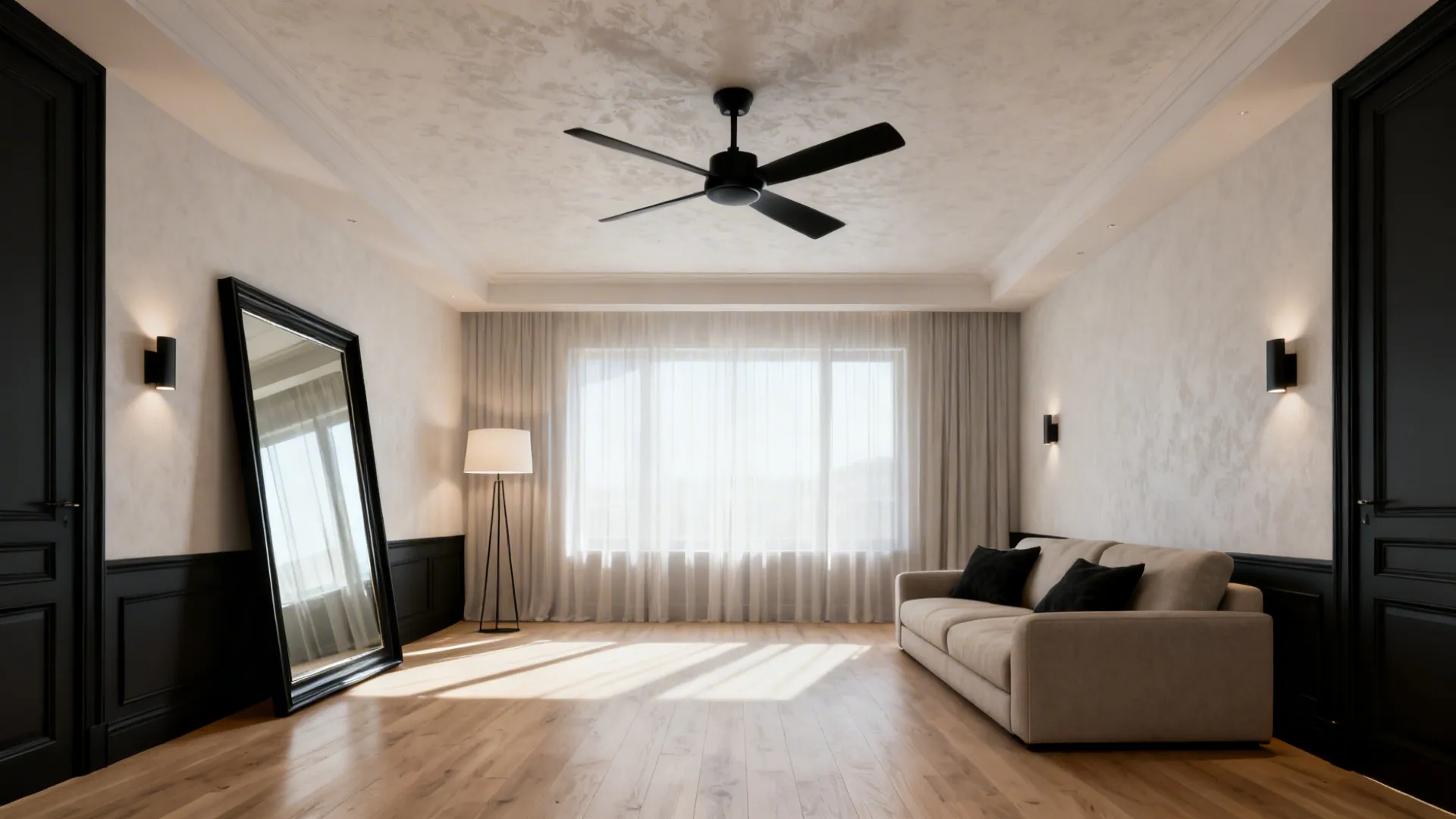 5 Inspiring Ideas for a Black Ceiling Fan
