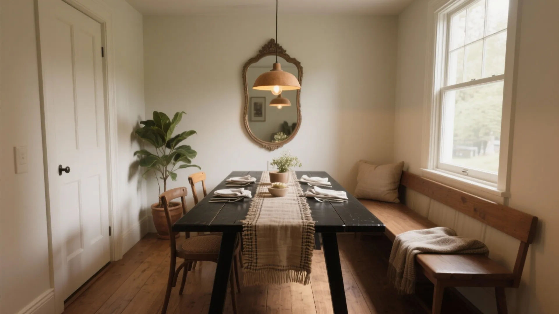 5 Black Farmhouse Dining Table Ideas