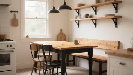 Black Farmhouse Kitchen Table Ideas (5 Inspirations)