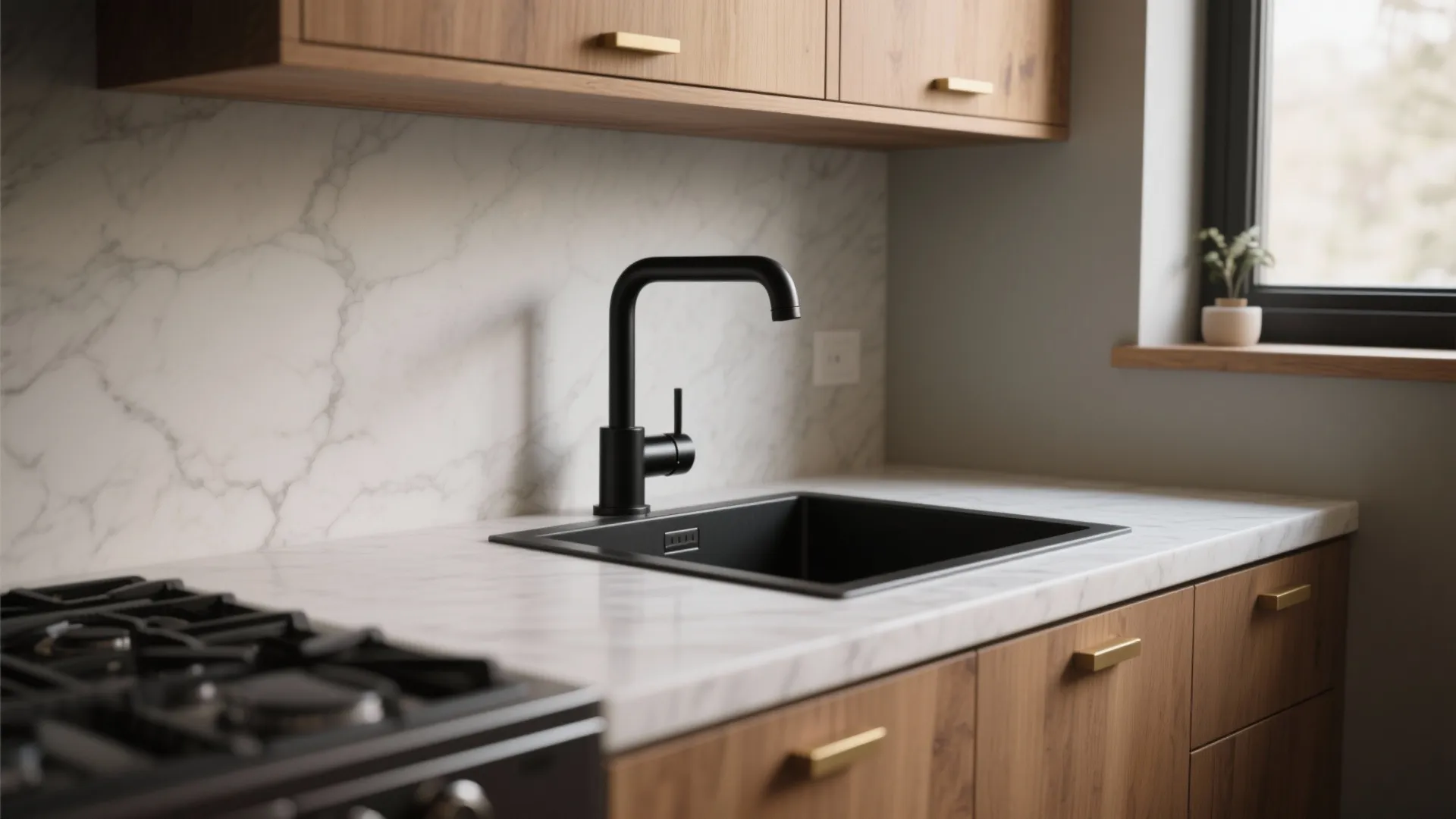 5 Black Kitchen Faucet Ideas