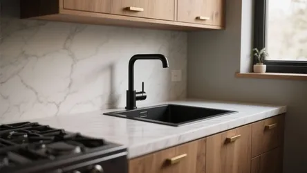 5 Black Kitchen Faucet Ideas