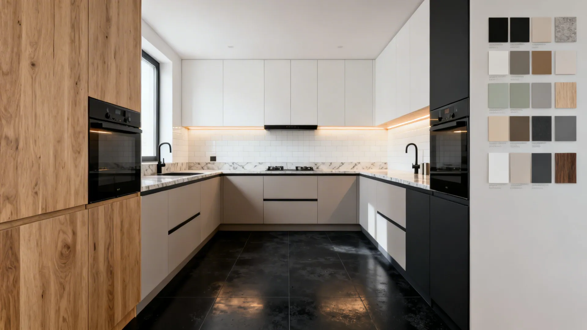 5 Kitchen Cabinet Designs for Black Floor (Expert Picks)
