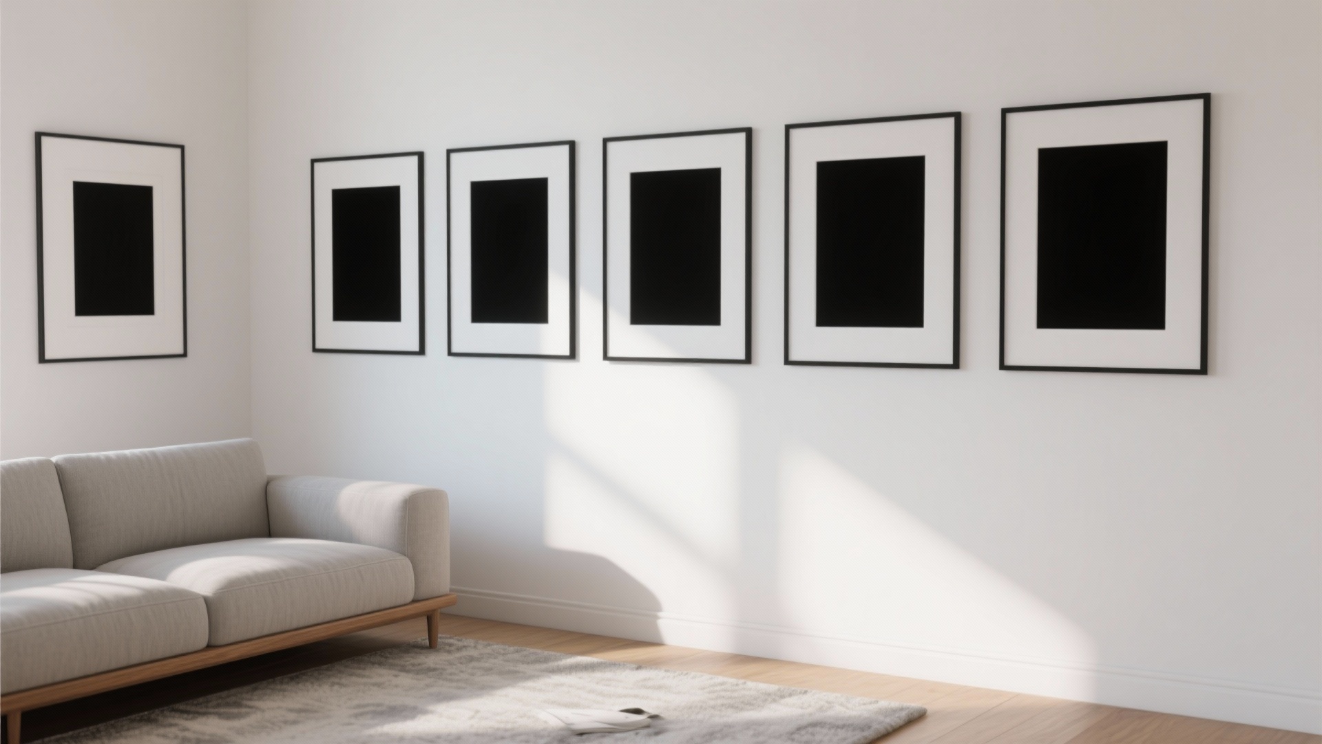 Small Room Feels Flat? Black and White Wall Design Fix