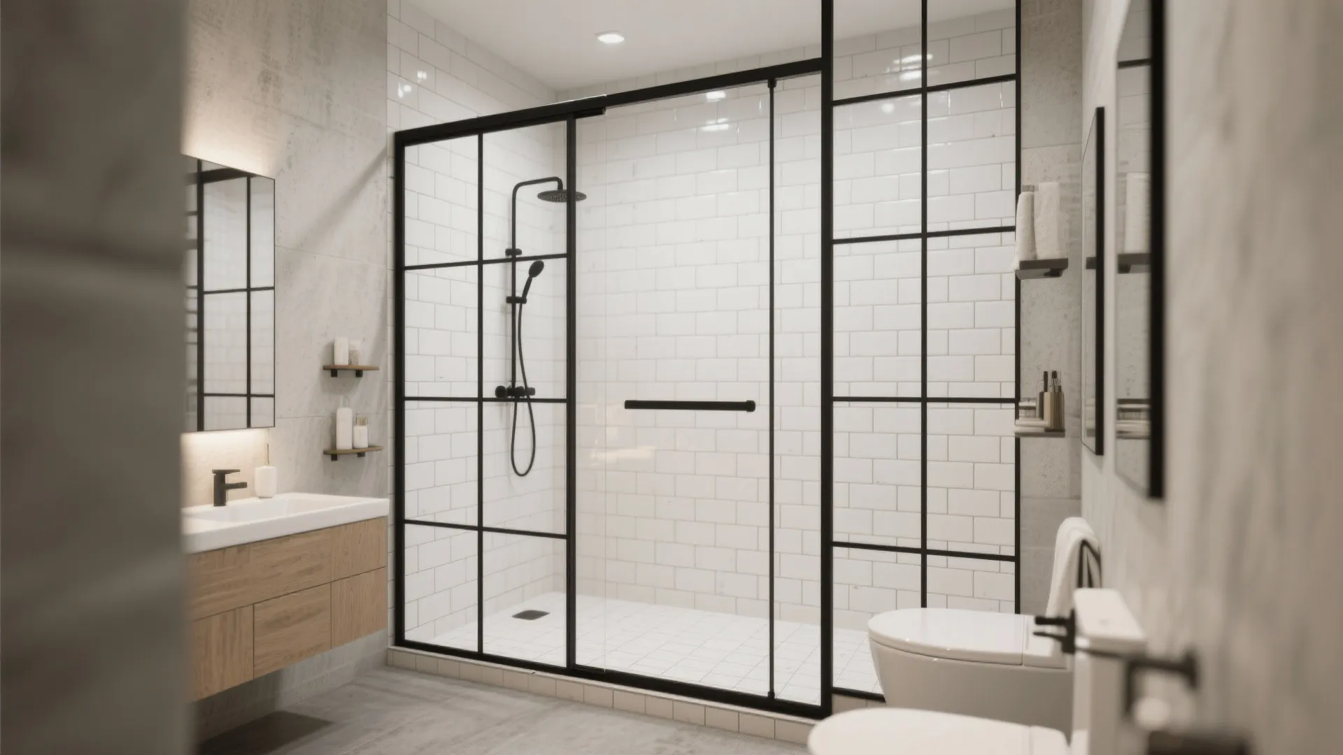 6. Black Metal Frames