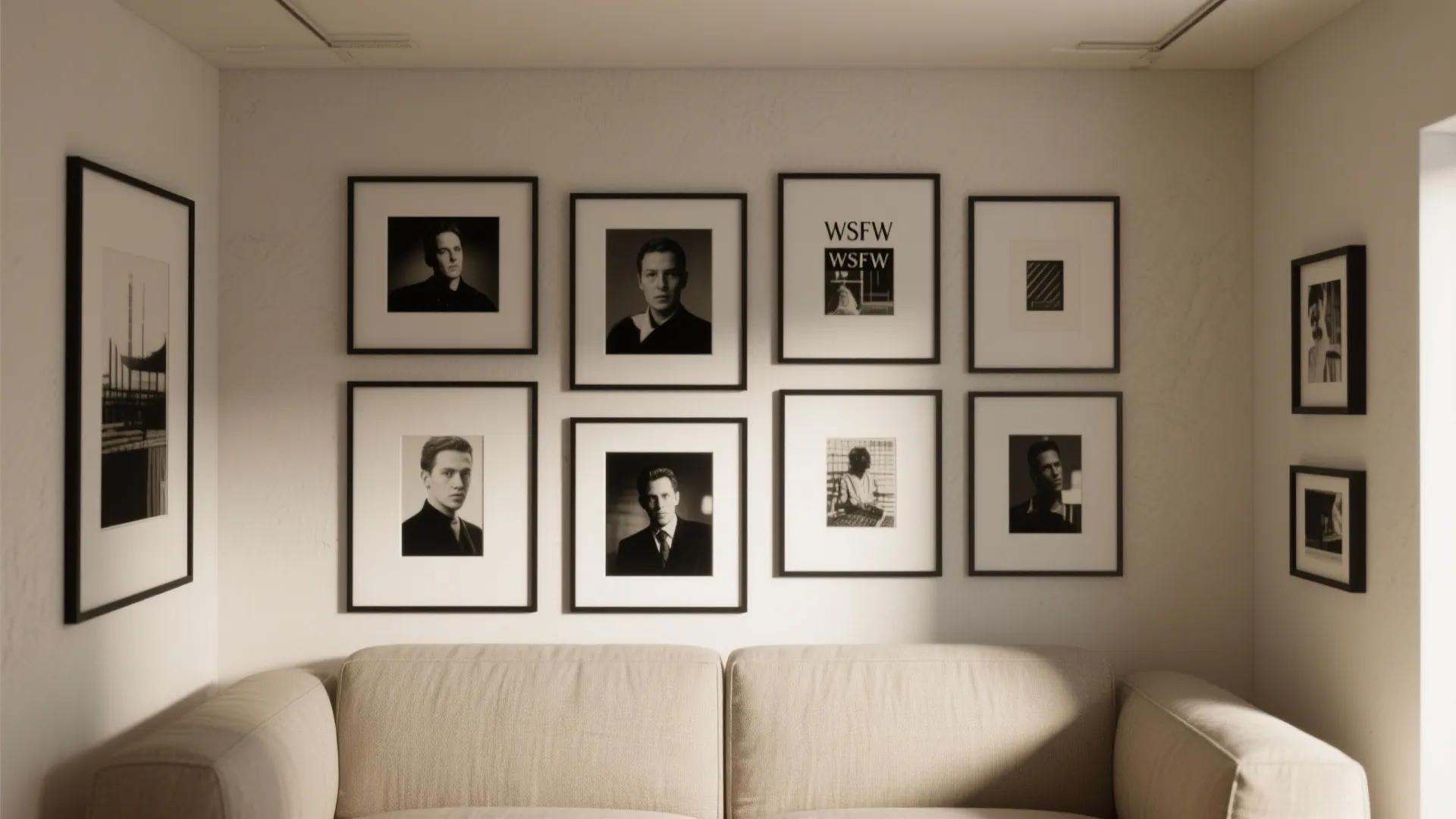 Minimal Black Gallery Frames, Max Impact