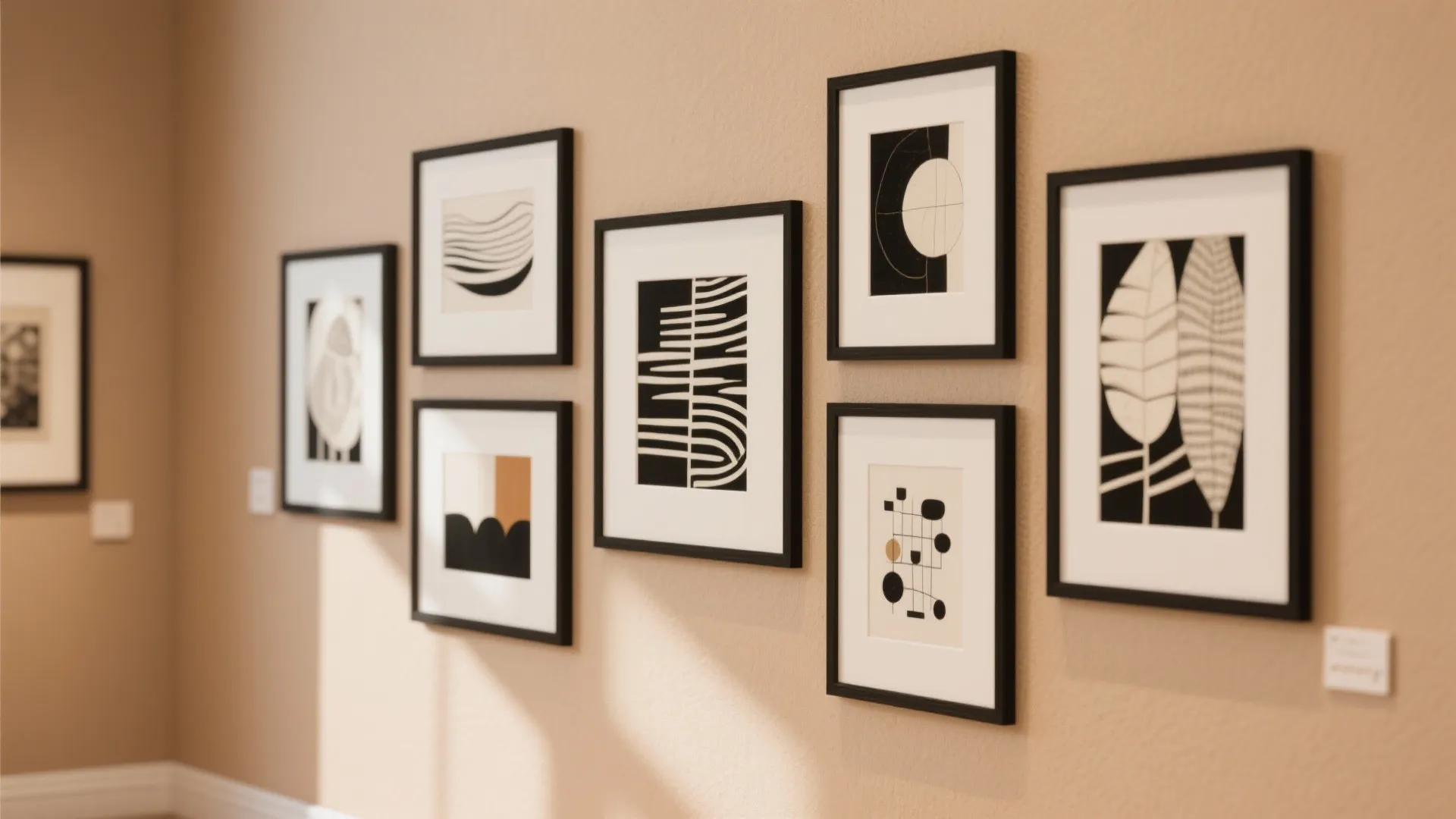 5. Black Framed Artwork