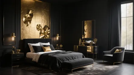 5 Black and Gold Bedroom Decor Ideas