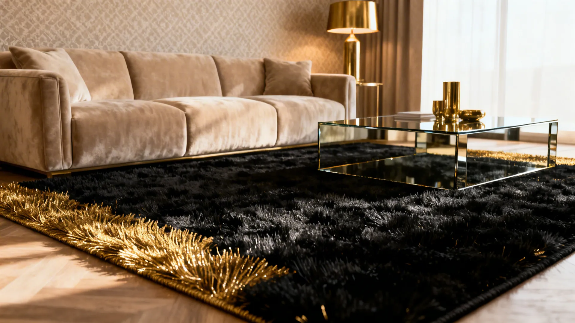 Black and Gold Rug Ideas — 5 Luxe Ways