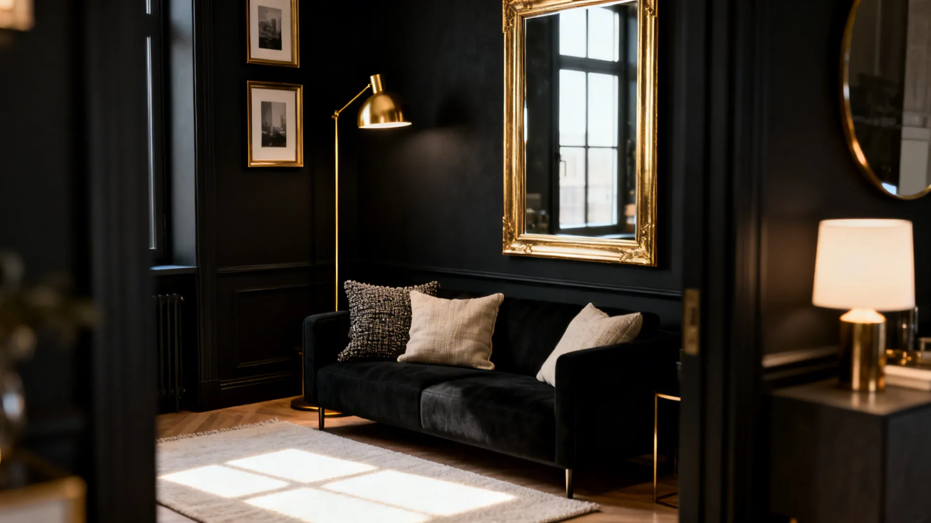 Black & Gold Living Room Ideas: 5 Luxe Designs