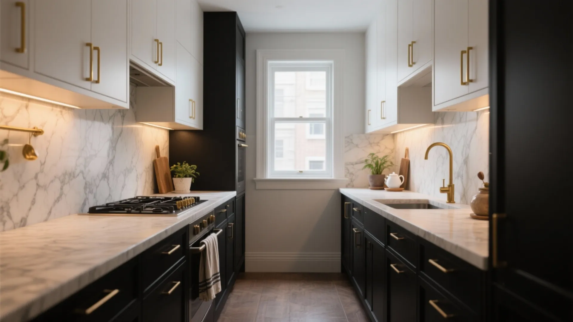 Black Kitchen Cabinets with Gold Handles: 5 Small-Space Inspirations: How I used black cabinets and brass accents to make tiny kitchens feel luxe — practical tips from a decade of remodeling