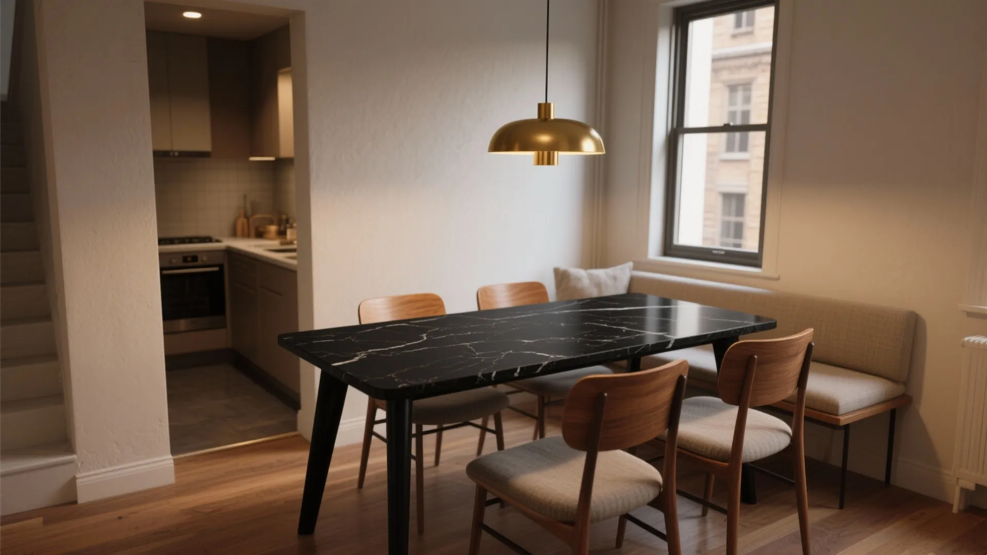 Black Granite Dining Table Ideas x5