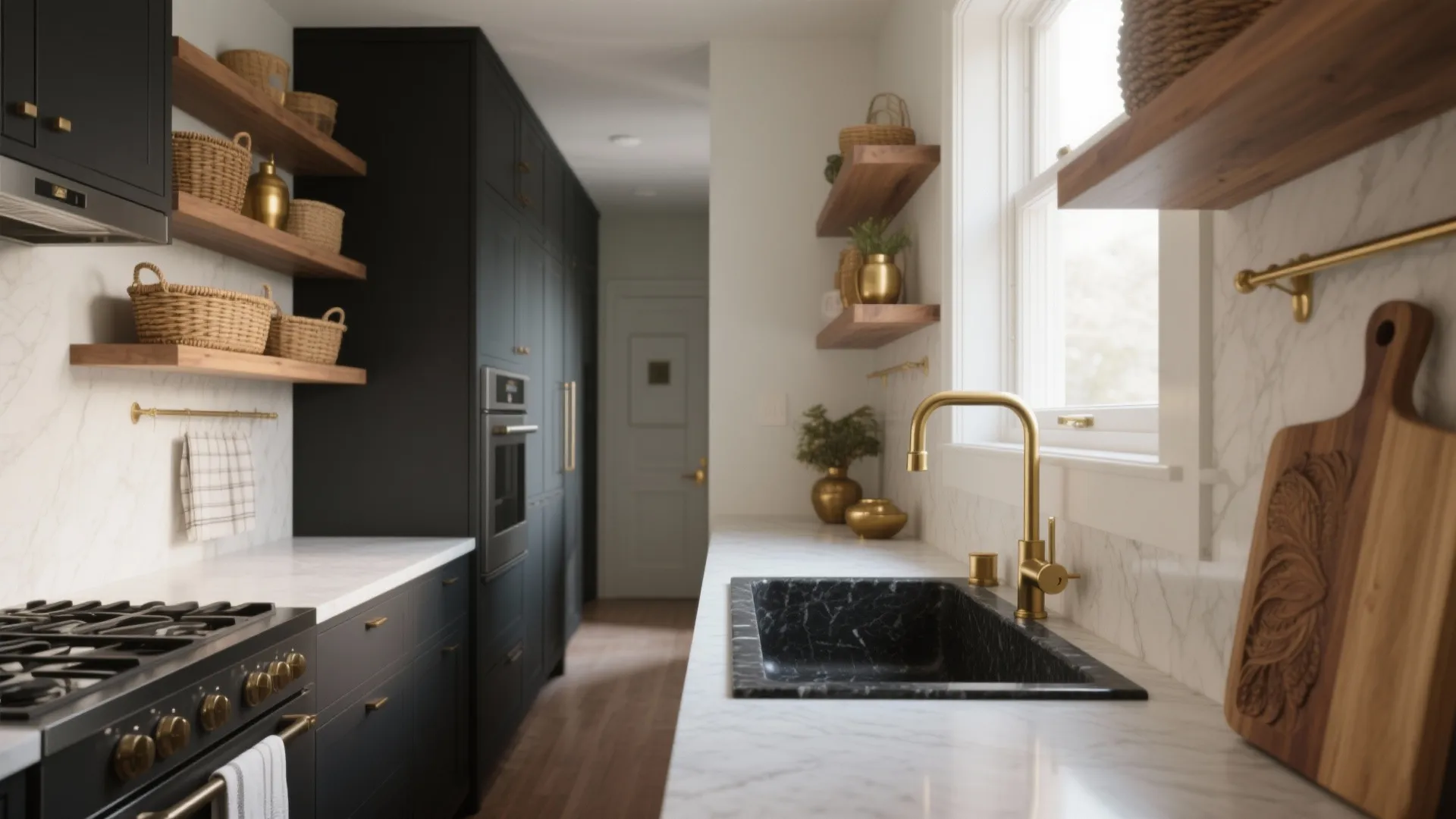 Black Granite Kitchen Sink Ideas — 5 Inspo: Smart small-space solutions and styling tips for black granite kitchen sinks from a pro designer