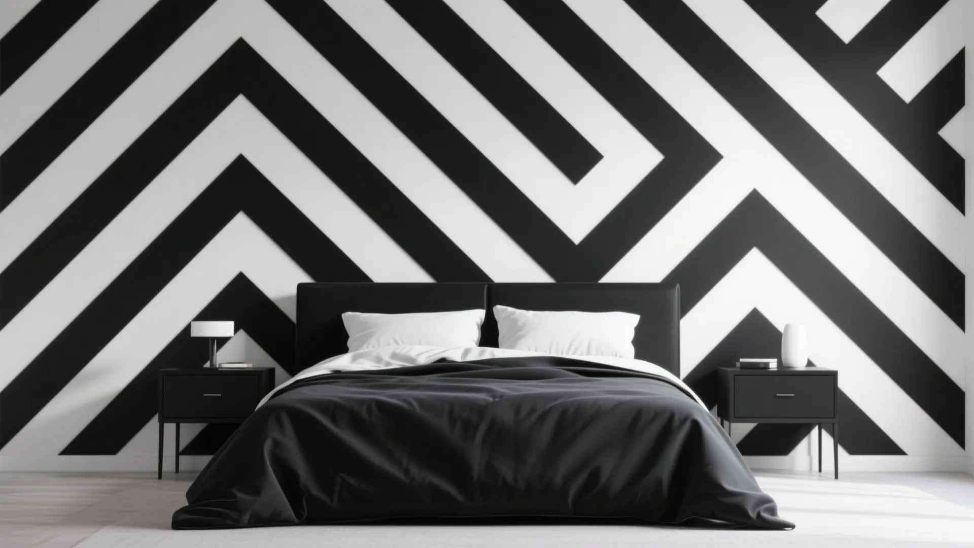 4. Graphic black-and-white patterns