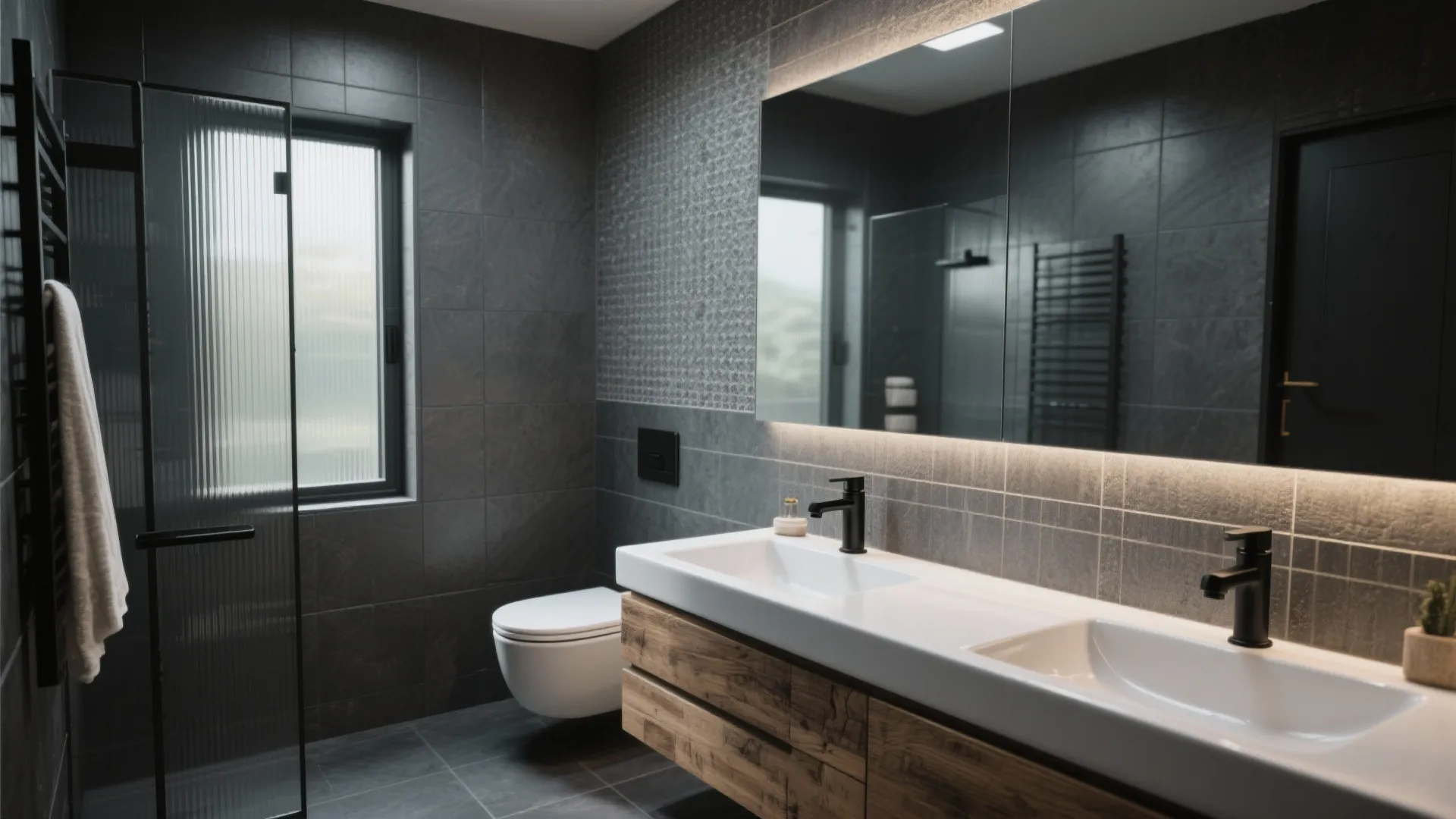 10 Black and Grey Bathroom Decor Ideas: Practical, stylish black and grey bathroom decor ideas I’ve used in small spaces — five tested inspirations with pros, cons and tips