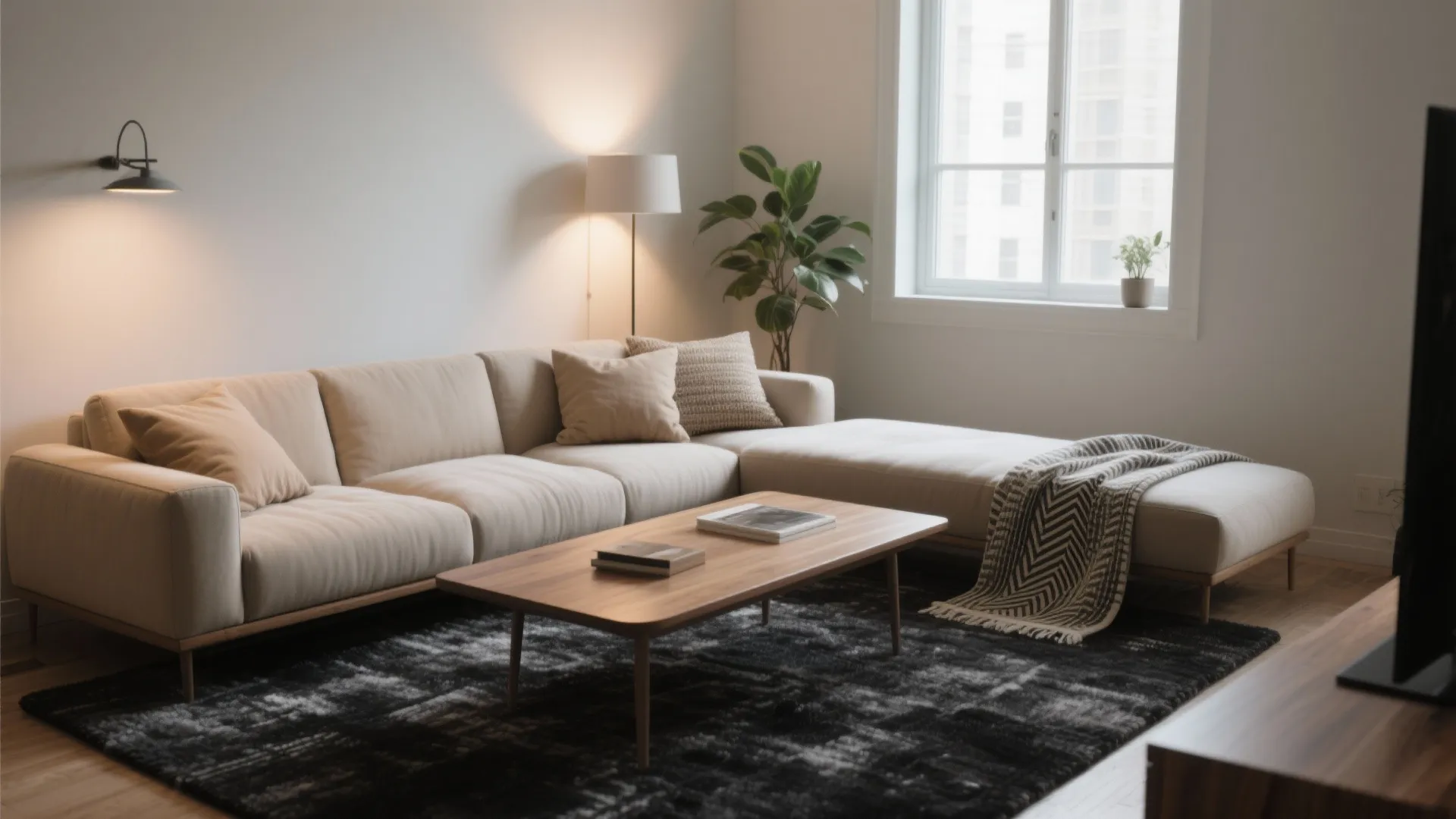 5 Bold Ideas for Black Grey Rug Living Room: Small-space strategies and creative layouts using a black grey rug to elevate your living room