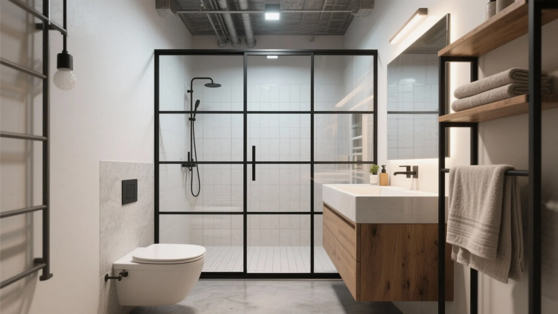 Black-Framed Grid (Crittall-Style) for Modern Contrast