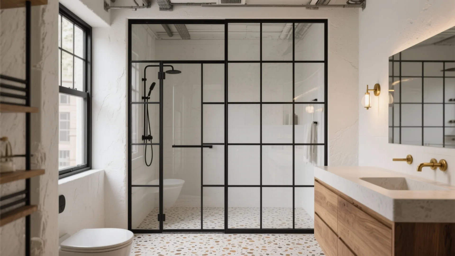 Statement Black-Framed or Grid-Style Doors