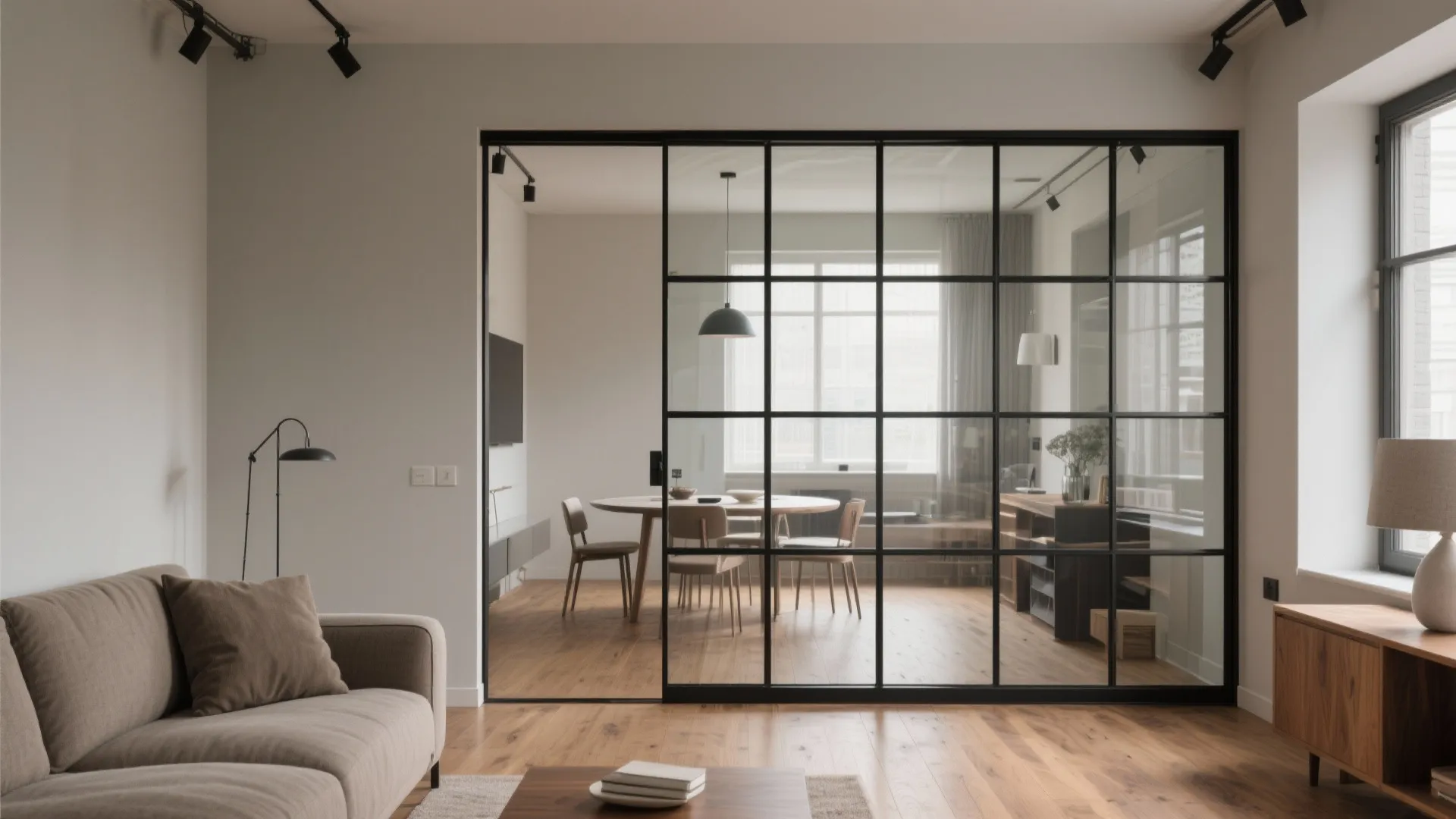 1) Slim black-framed grids for timeless definition