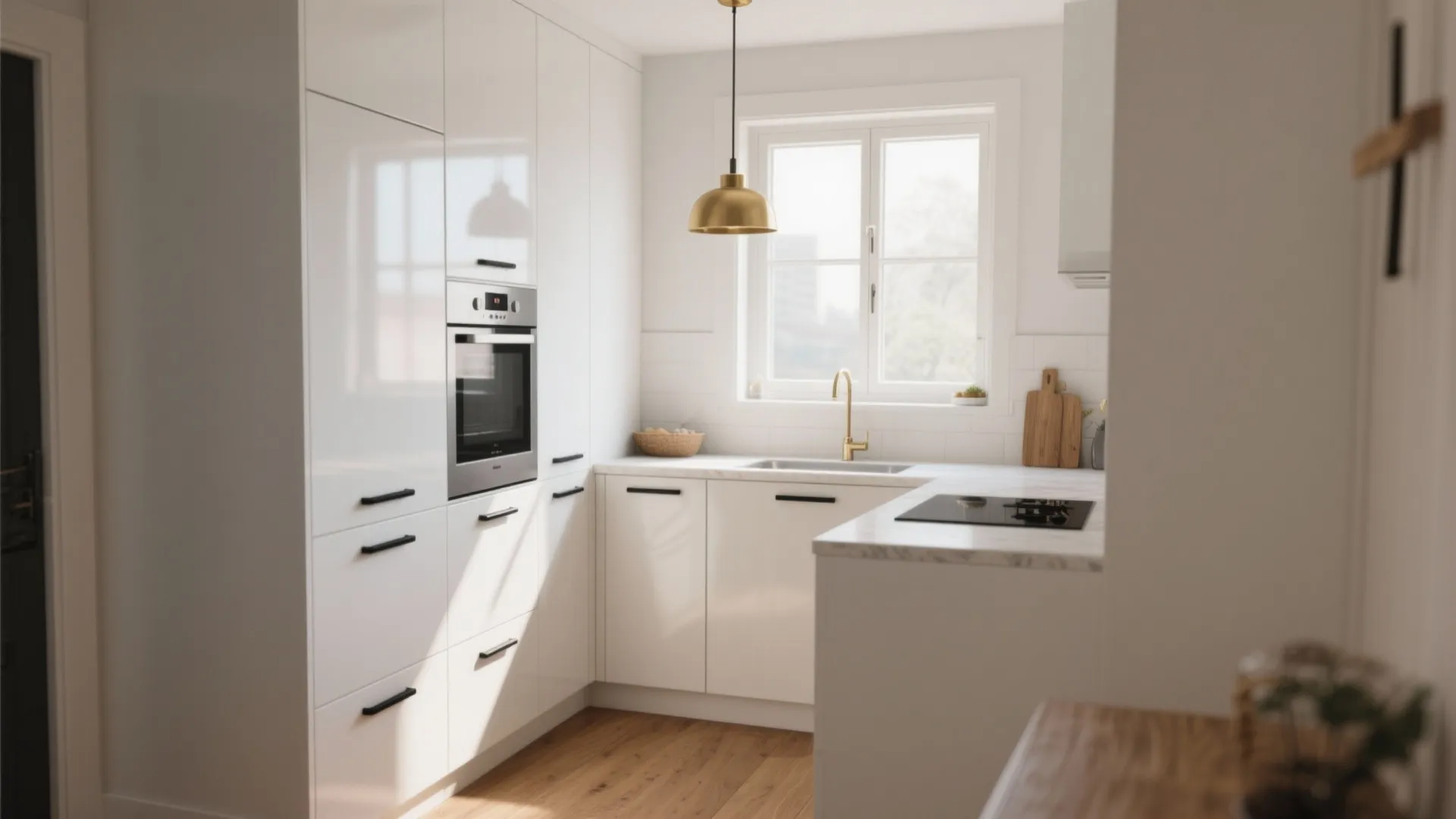 5 Bold Ideas for Kitchen Cabinets with Black Handles