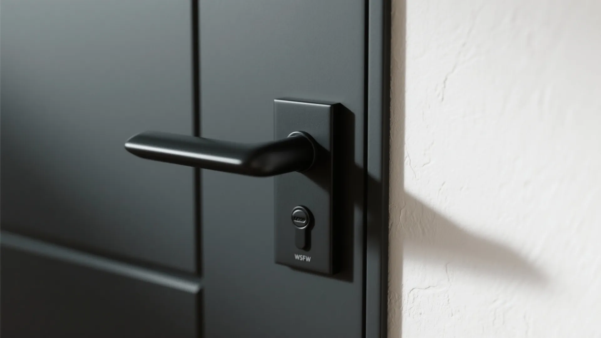 High-Contrast Monochrome (Black, White, and Charcoal)