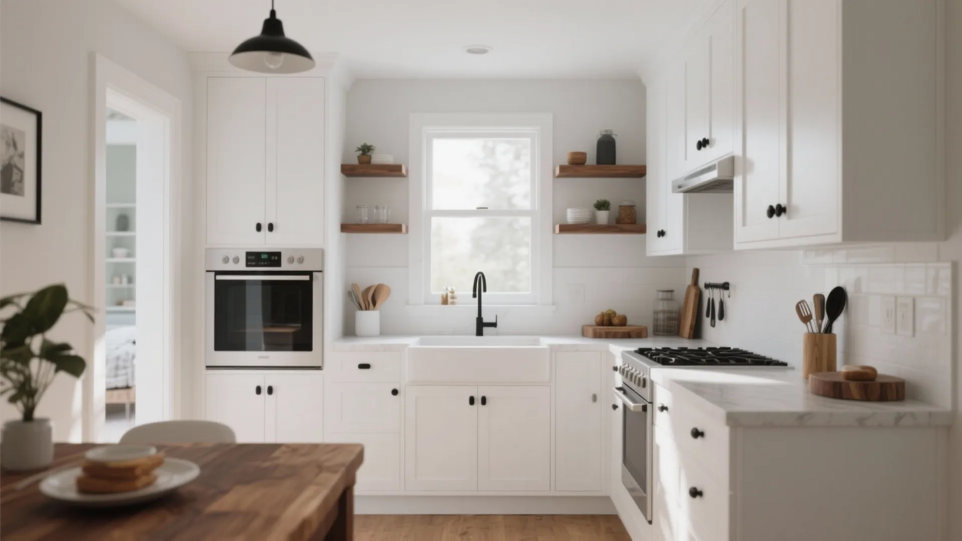 White Kitchen Cabinets with Black Handles: 5 Smart Ideas: Light, contrast, and clever storage — five practical inspirations for white cabinets with black hardware
