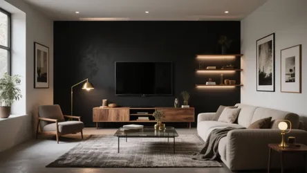 5 Black Wall Design Ideas That Feel Bold Yet Livable