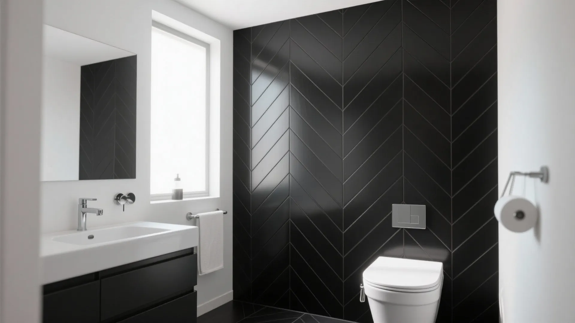 9. Herringbone Contrast