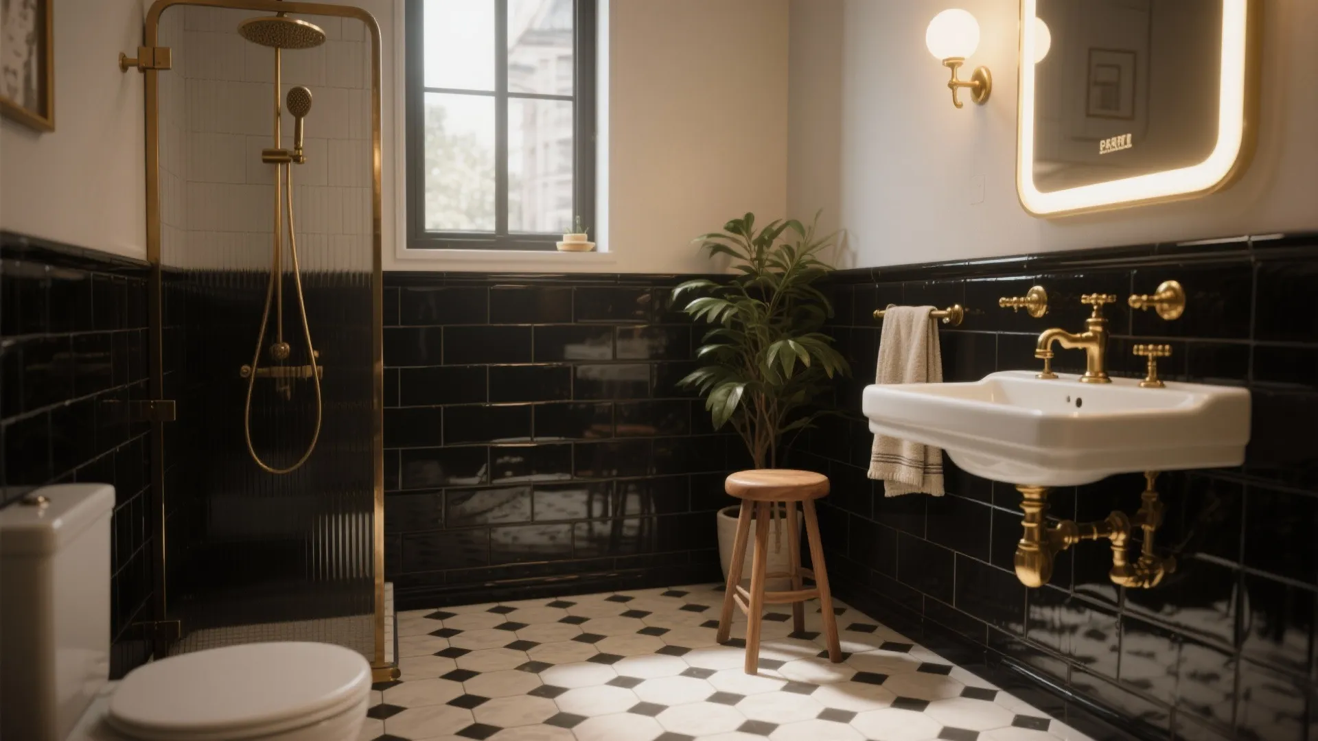 5 Ideas for Black Hex Tile Bathroom: Creative small-space strategies and real project tips for bathrooms with black hex tiles