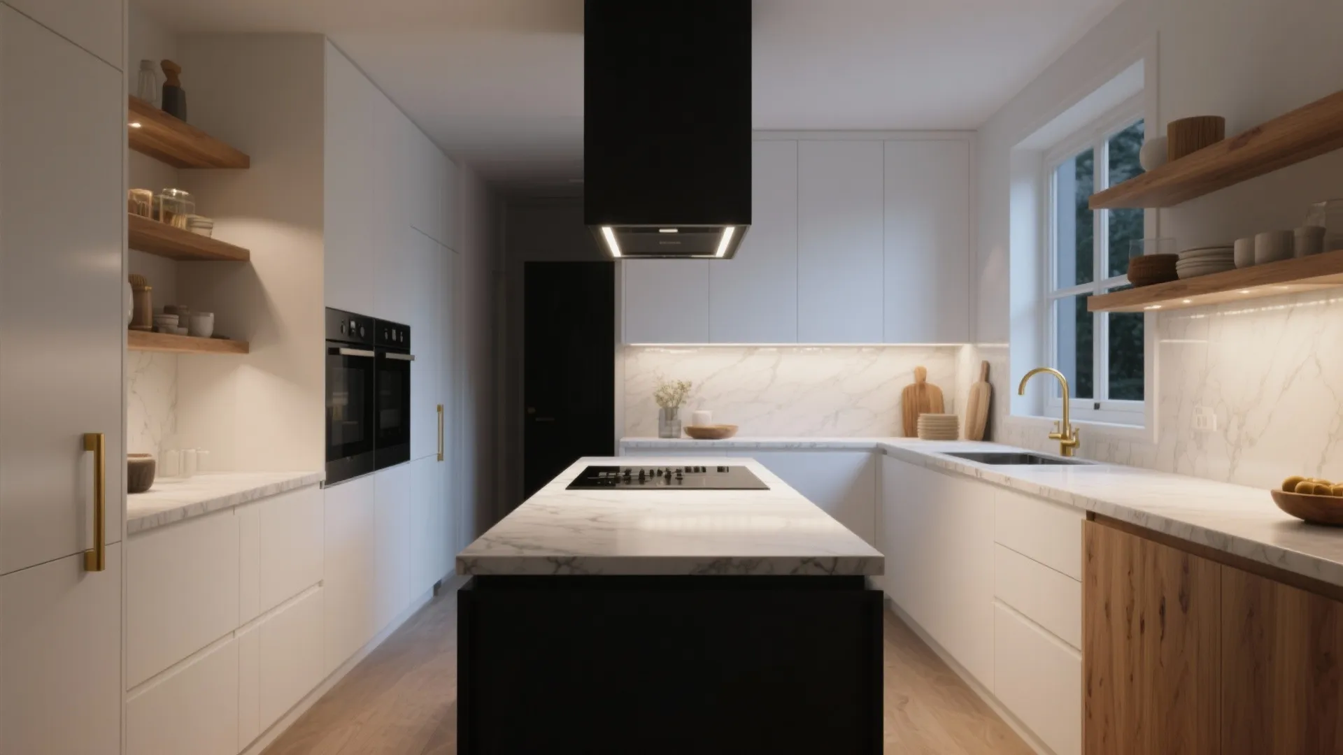 Black Island, White Cabinets: 5 Small-Space Ideas: How I transformed cramped kitchens with a black island and white cabinets — practical tips from 10+ years designing small homes