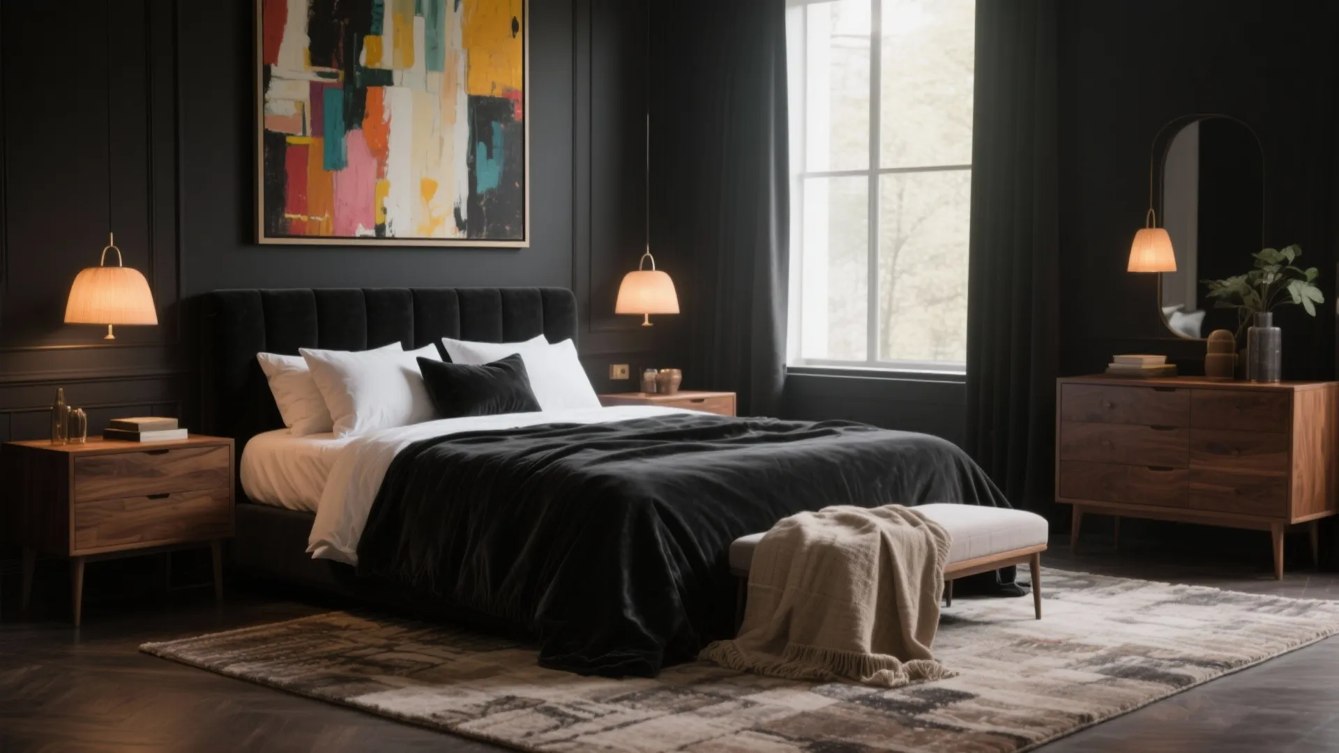 5 Black Bedroom Set Ideas for King Size Rooms: Creative ways to style a king size black bedroom set with space-saving and luxe touches