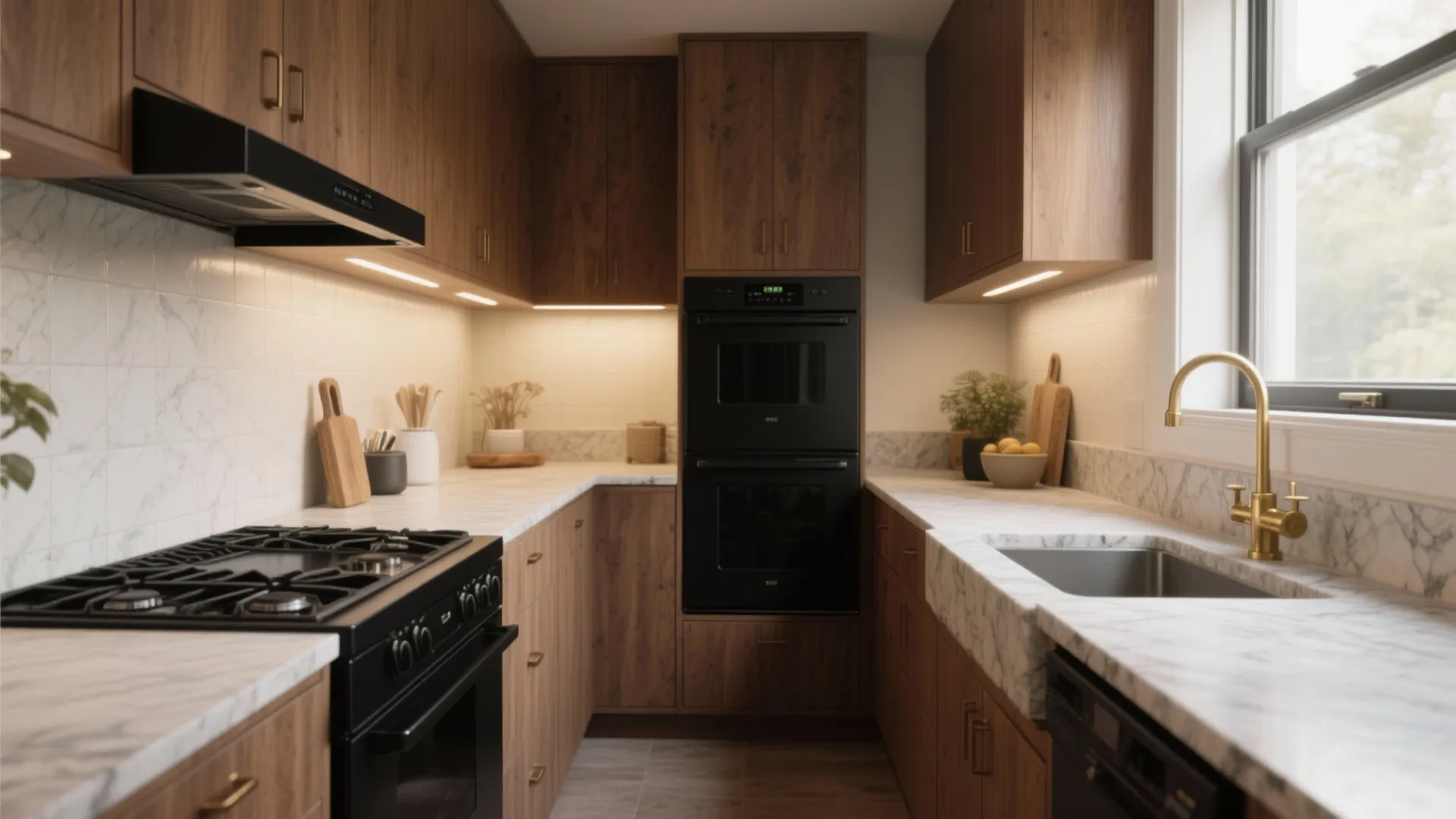 5 Kitchen Ideas with Black Appliances